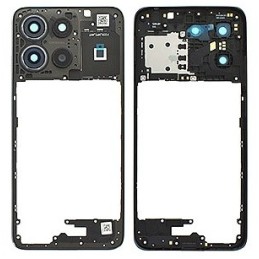 COVER CENTRALE MOTOROLA MOTO G15 GRIGIO