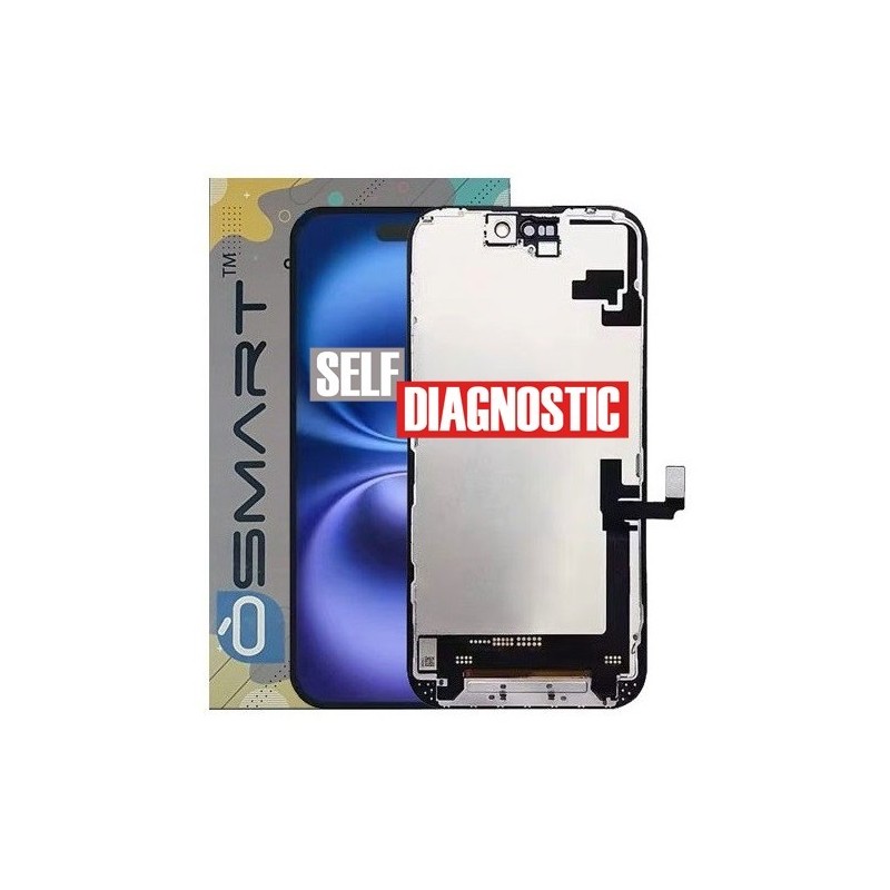 DISPLAY APPLE IPHONE 16 (AUTODIAGNOSTICABILE - SOFT OLED - OSMART)