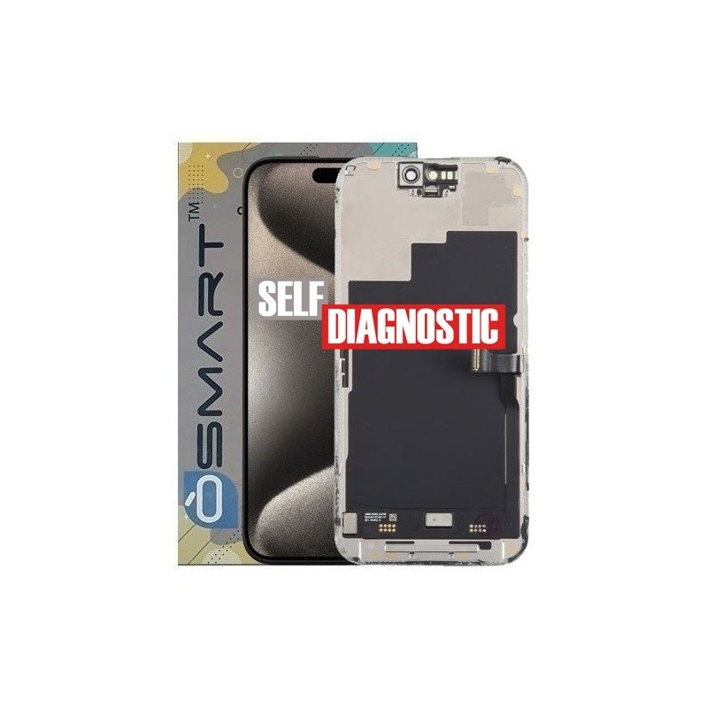 DISPLAY APPLE IPHONE 15 PRO (AUTODIAGNOSTICABILE - SOFT OLED - OSMART)