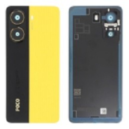 COVER BATTERIA XIAOMI POCO X7 PRO 5G GIALLO