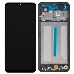 DISPLAY XIAOMI REDMI A5 NERO - WITH FRAME (VERSIONE FLAT CORTA)