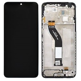 DISPLAY XIAOMI REDMI 14C NERO - WITH FRAME