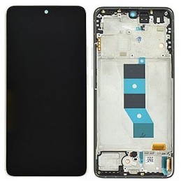DISPLAY XIAOMI POCO M7 PRO SILVER - WITH FRAME