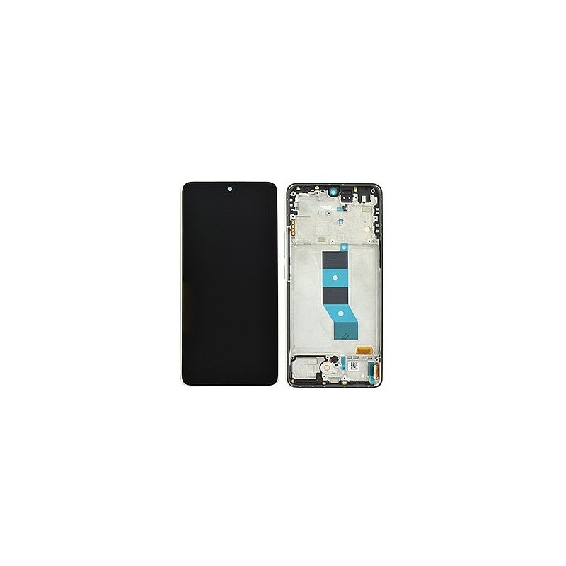 DISPLAY XIAOMI POCO M7 PRO SILVER - WITH FRAME