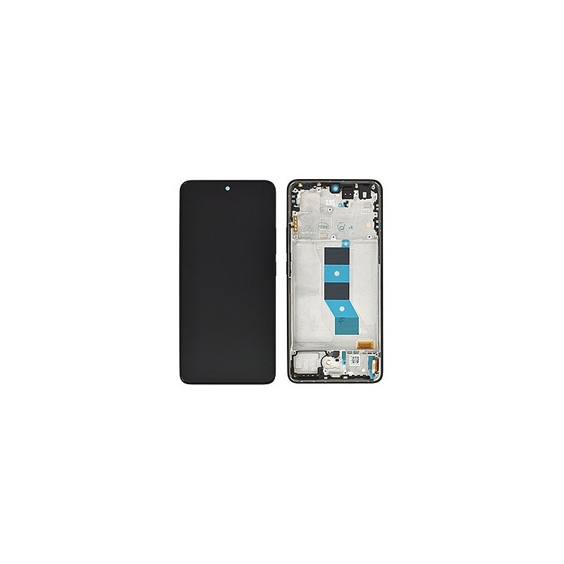 DISPLAY XIAOMI POCO M7 PRO NERO - WITH FRAME