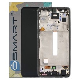 DISPLAY SAMSUNG GALAXY A52s 5G SM-A528 NERO - WITH FRAME (LCD OLED)