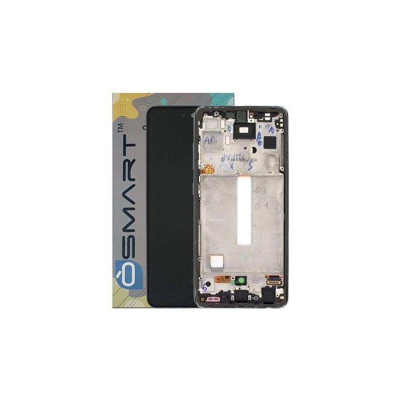 DISPLAY SAMSUNG GALAXY A52s 5G SM-A528 NERO - WITH FRAME (LCD OLED)