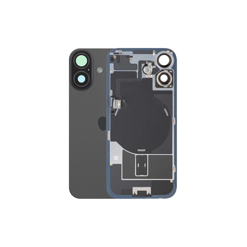 COVER POSTERIORE APPLE IPHONE 17 NERO + ANTENNA NFC + MAGSAFE