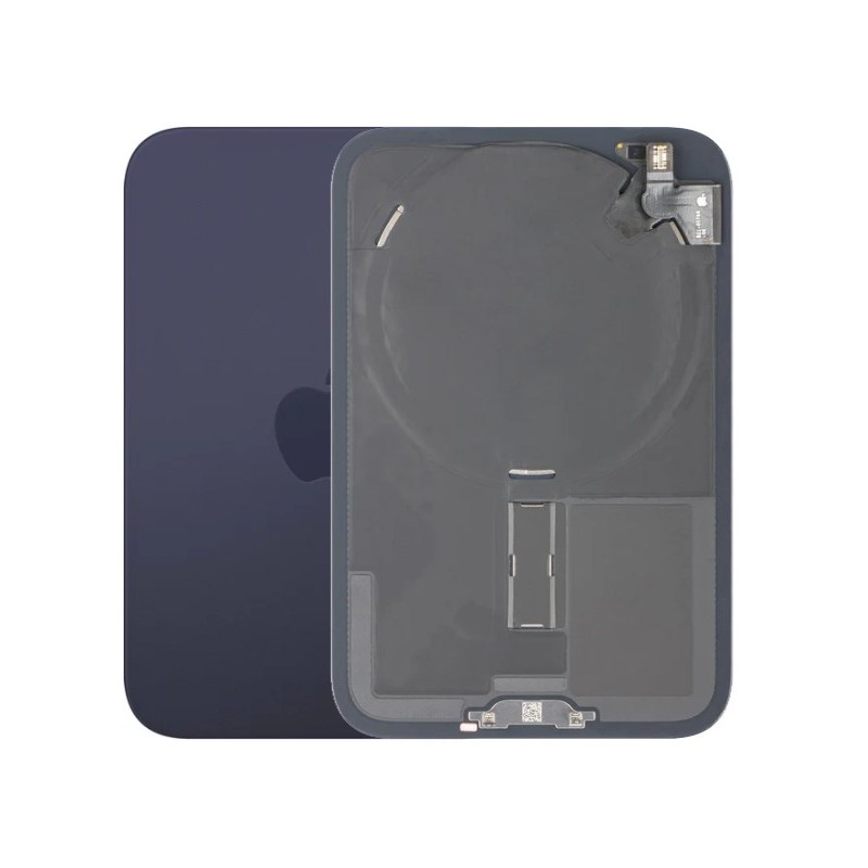 COVER POSTERIORE APPLE IPHONE 17 PRO BLU + ANTENNA NFC + MAGSAFE