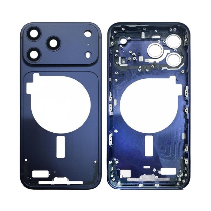 COVER CENTRALE APPLE IPHONE 17 PRO BLU