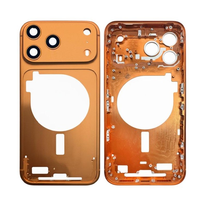 COVER CENTRALE APPLE IPHONE 17 PRO ARANCIONE