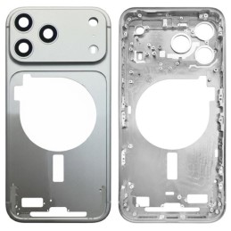 COVER CENTRALE APPLE IPHONE 17 PRO SILVER
