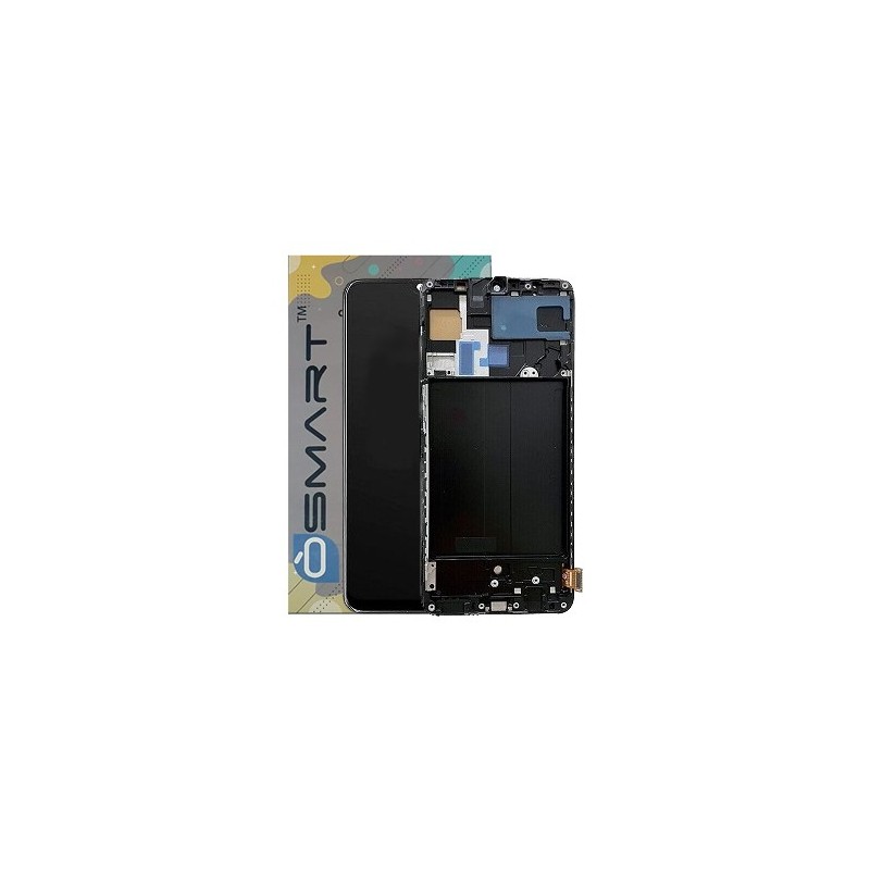DISPLAY SAMSUNG GALAXY A70 SM-A705 NERO - WITH FRAME (LCD TFT)