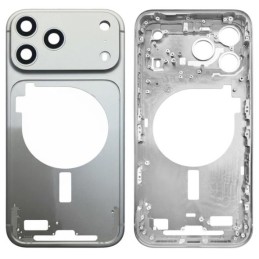 COVER CENTRALE APPLE IPHONE 17 PRO MAX SILVER