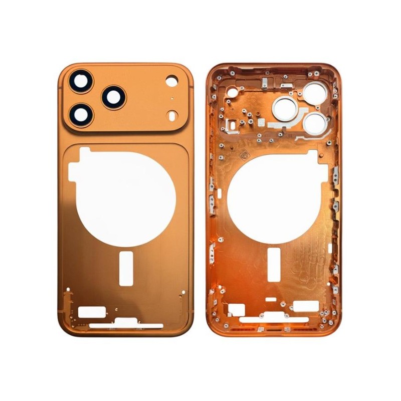 COVER CENTRALE APPLE IPHONE 17 PRO MAX ARANCIONE