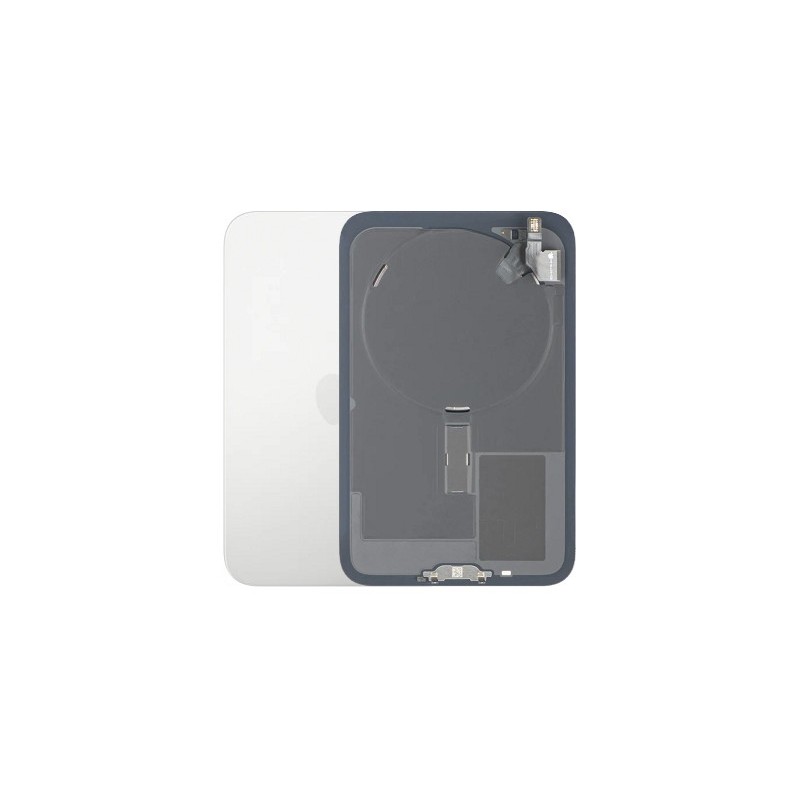 COVER POSTERIORE APPLE IPHONE 17 PRO MAX  SILVER + ANTENNA NFC + MAGSAFE