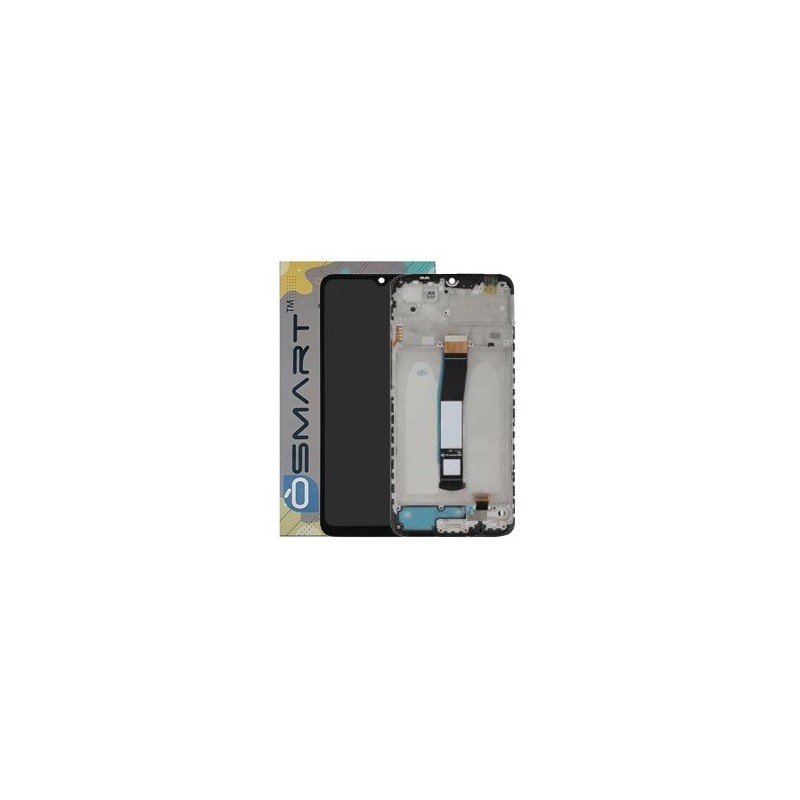 DISPLAY XIAOMI REDMI 10C NERO - WITH FRAME