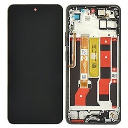 DISPLAY OPPO A5 PRO 5G MARRONE - WHIT FRAME