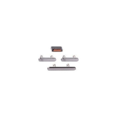 KIT TASTI LATERALI APPLE IPHONE 12 PRO GRAFITE