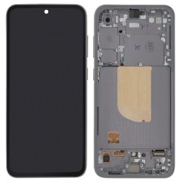 DISPLAY SAMSUNG GALAXY S24 FE SM-S721 NERO - WITH FRAME