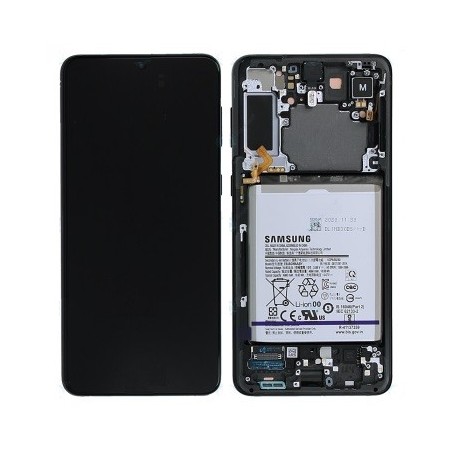 DISPLAY SAMSUNG GALAXY S21 PLUS 5G SM-G996 PHANTOM BLACK (NERO)