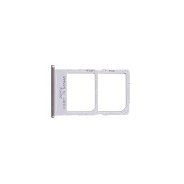 CARRELLO SIM/NM CARD HUAWEI P40 LITE SILVER