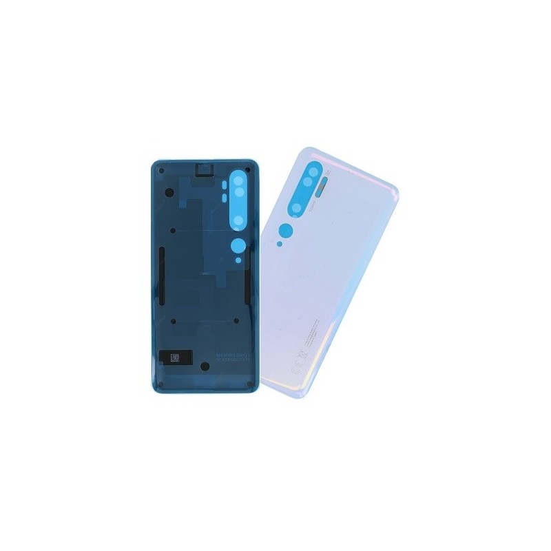 COVER BATTERIA XIAOMI MI NOTE 10 GLACIER WHITE (BIANCO)