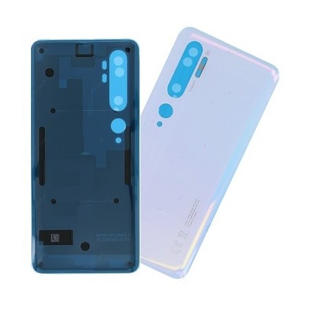 COVER BATTERIA XIAOMI MI NOTE 10 GLACIER WHITE (BIANCO)