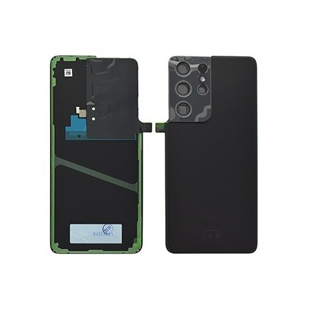 COVER BATTERIA SAMSUNG GALAXY S21 ULTRA 5G SM-G998 PHANTOM BLACK (NERO)