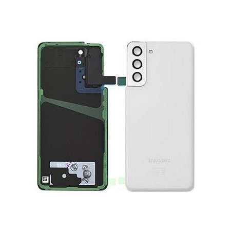 COVER BATTERIA SAMSUNG GALAXY S21 5G SM-G991 PHANTOM WHITE (BIANCO)