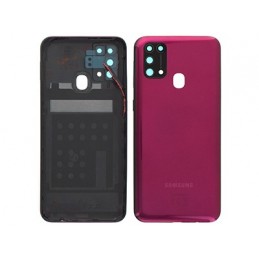 COVER BATTERIA SAMSUNG GALAXY M31 SM-M315 ROSSO