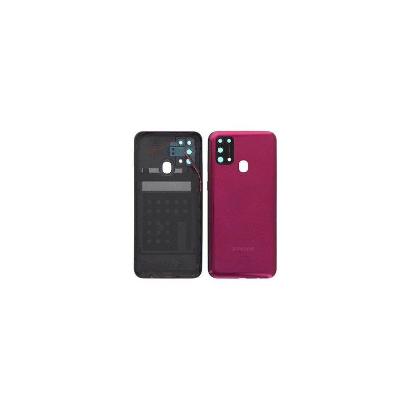 COVER BATTERIA SAMSUNG GALAXY M31 SM-M315 ROSSO