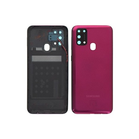 COVER BATTERIA SAMSUNG GALAXY M31 SM-M315 ROSSO