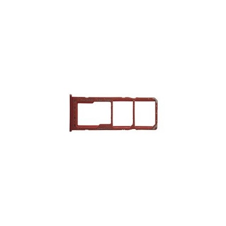 CARRELLO SIM/MEMORY CARD SAMSUNG GALAXY A10 SM-A105 ROSSO