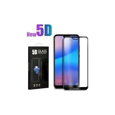 VETRO TEMPERATO HUAWEI P20 NERO - COPERTURA 3D