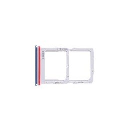 CARRELLO SIM/NM CARD HUAWEI P40 LITE 5G SPACE SILVER