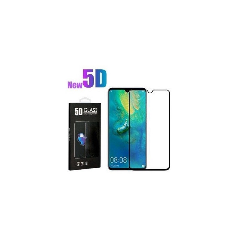 VETRO TEMPERATO HUAWEI MATE 20 NERO - COPERTURA 3D