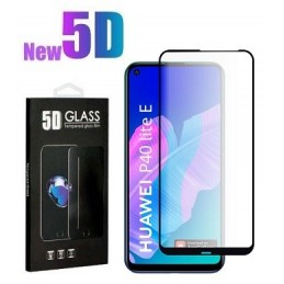 VETRO TEMPERATO HUAWEI P40 LITE E NERO - COPERTURA 3D