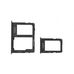 CARRELLO  SIM/MEMORY CARD SAMSUNG GALAXY J4 PLUS SM-J415 NERO