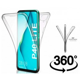 COVER PROTEZIONE HUAWEI P40 LITE - TPU FRONTE + RETRO TRASPARENTE