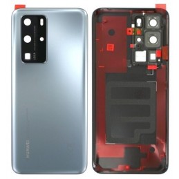 COVER BATTERIA HUAWEI P40 PRO SILVER FROST