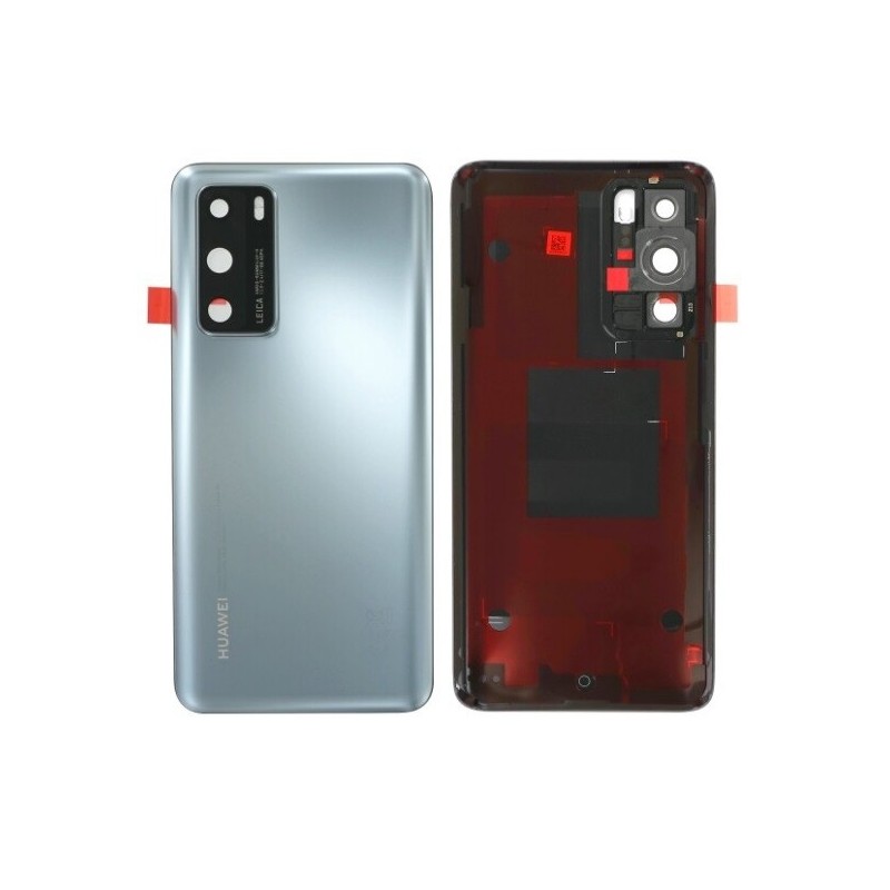 COVER BATTERIA HUAWEI P40 SILVER FROST