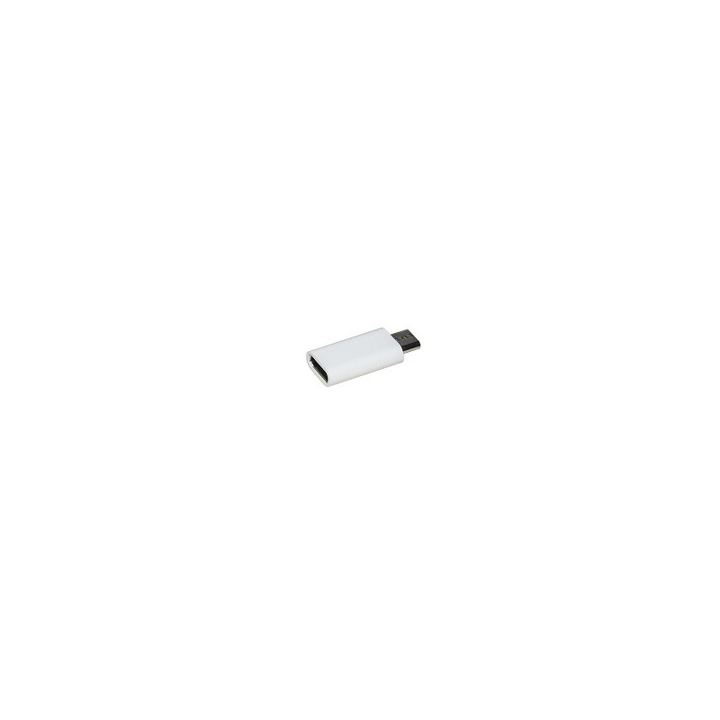 ADATTATORE TYPE-C A MICRO USB BIANCO