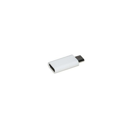 ADATTATORE TYPE-C A MICRO USB BIANCO
