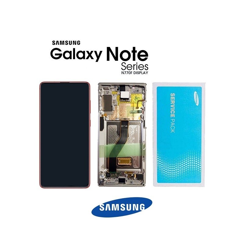 DISPLAY SAMSUNG GALAXY NOTE 10 LITE SM-N770 ROSSO