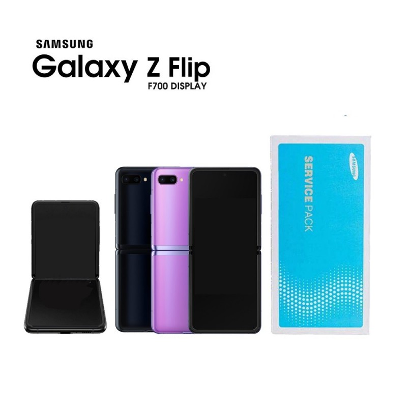 DISPLAY SAMSUNG GALAXY Z FLIP SM-F700 VIOLA