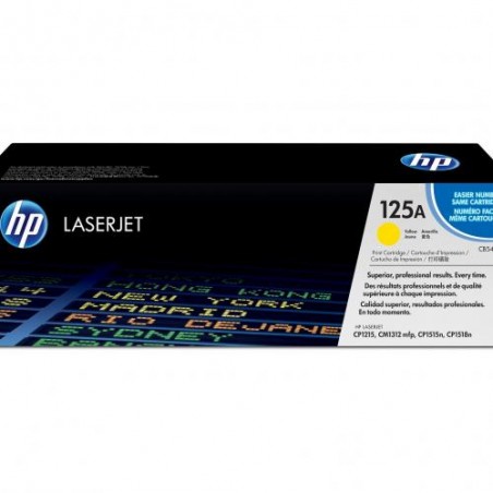 TONER HP CB542A GIALLO PER SERIE CM1300 CP1200 E CP1500