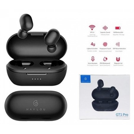 AURICOLARI BLUETOOTH XIAOMI HAYLOU GT1 PRO NERO