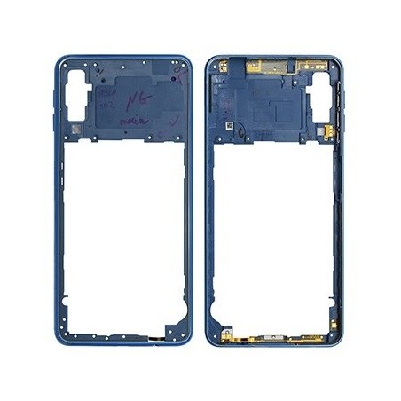 COVER CENTRALE SAMSUNG GALAXY A7 2018 SM-A750 BLU