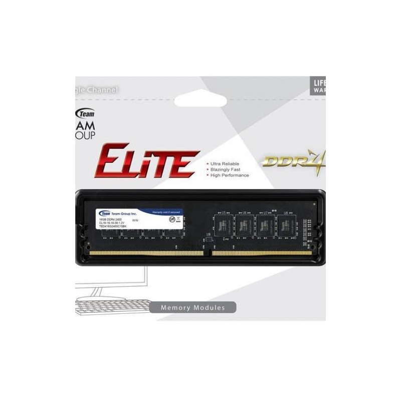 DDR4 16GB PC 2400 TEAM GROUP ELITE TED416G2400C1601